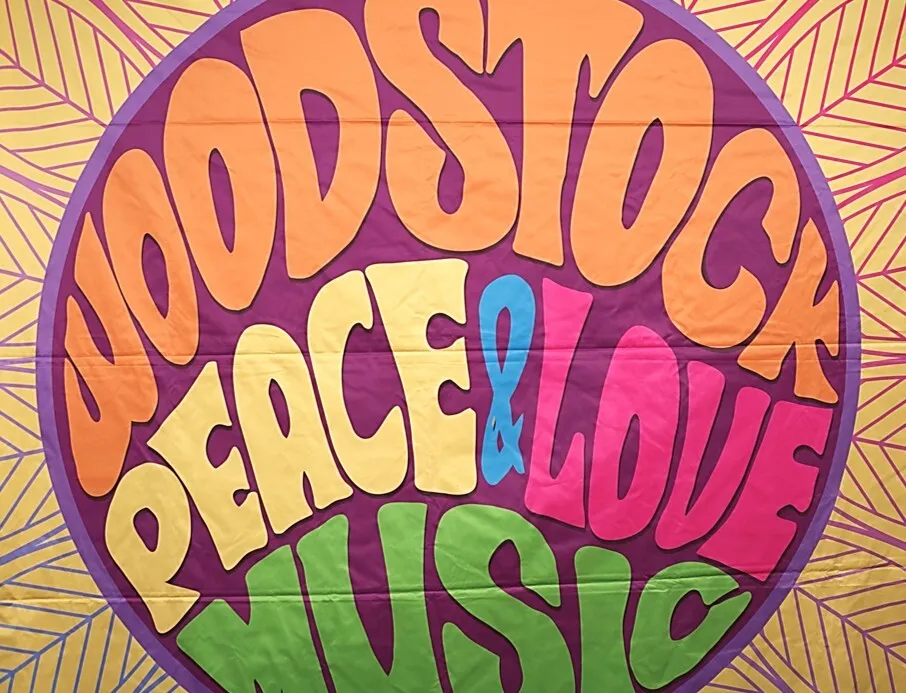 Visual flower power music 3x2m