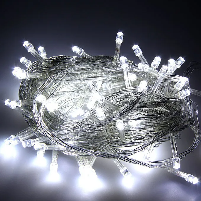 White Christmas Lights - 10m