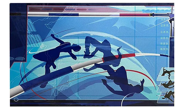 Poster - High jump 120x80cm