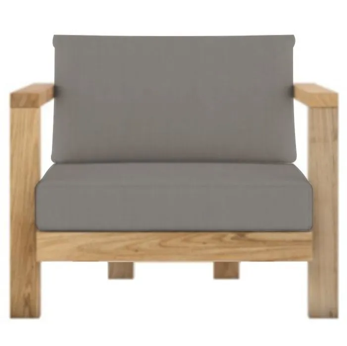 Armchair St-Tropez - Grey