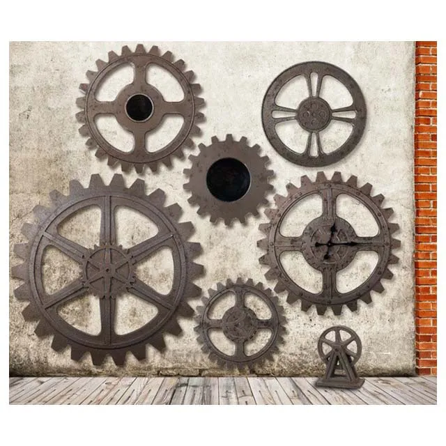 Wall decoration gear