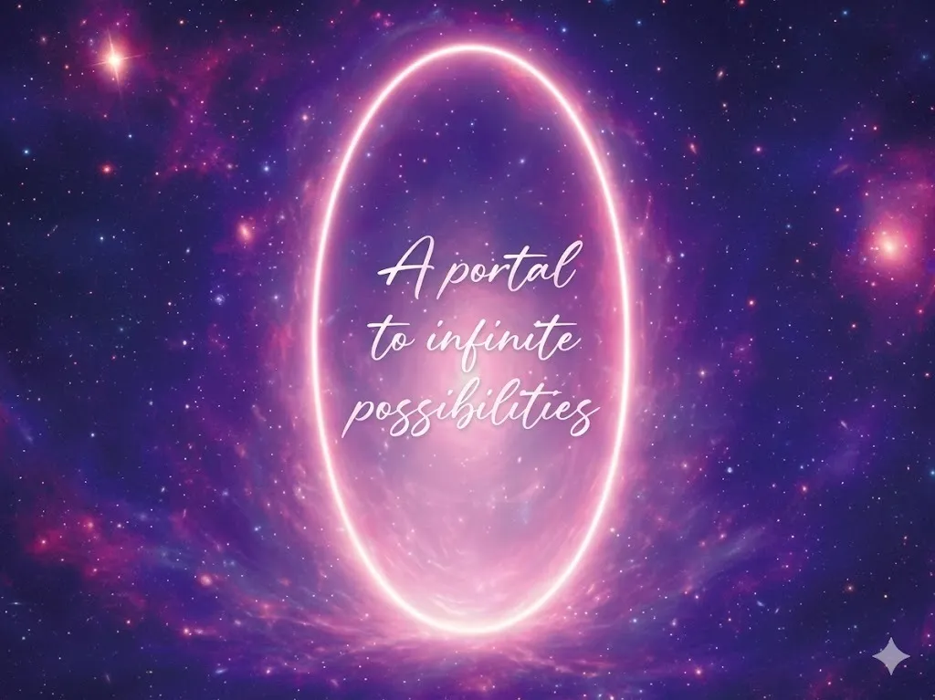 A portal to infinite possibilities visual - 3x2m