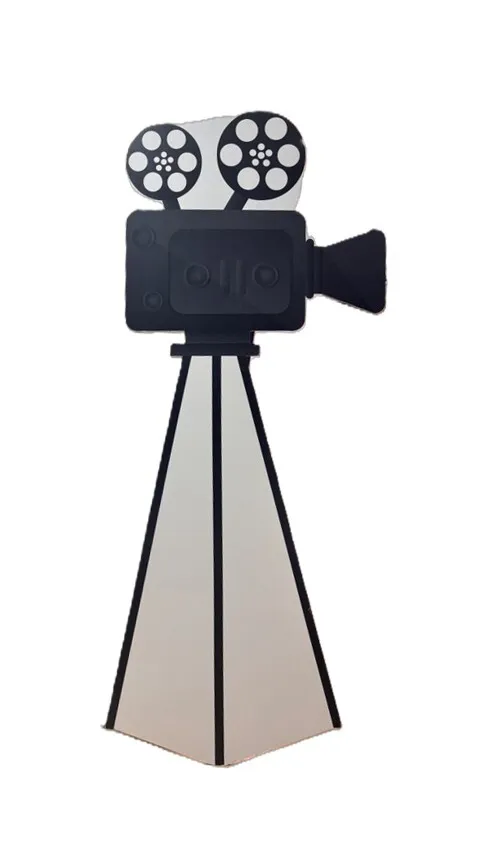 Standee cinema camera - 2x0,8m
