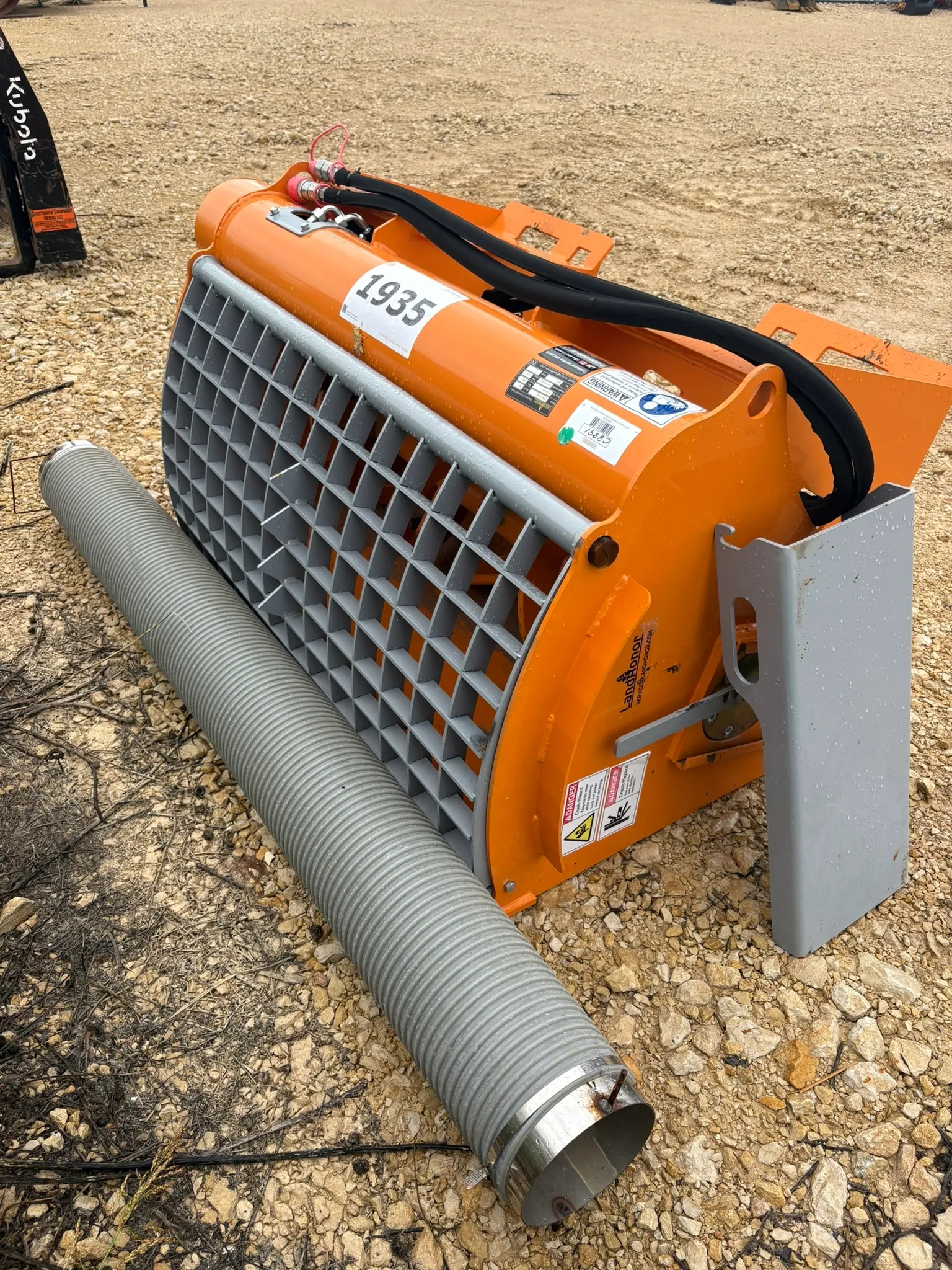 Skid steer/bobcat concrete mixer attachment