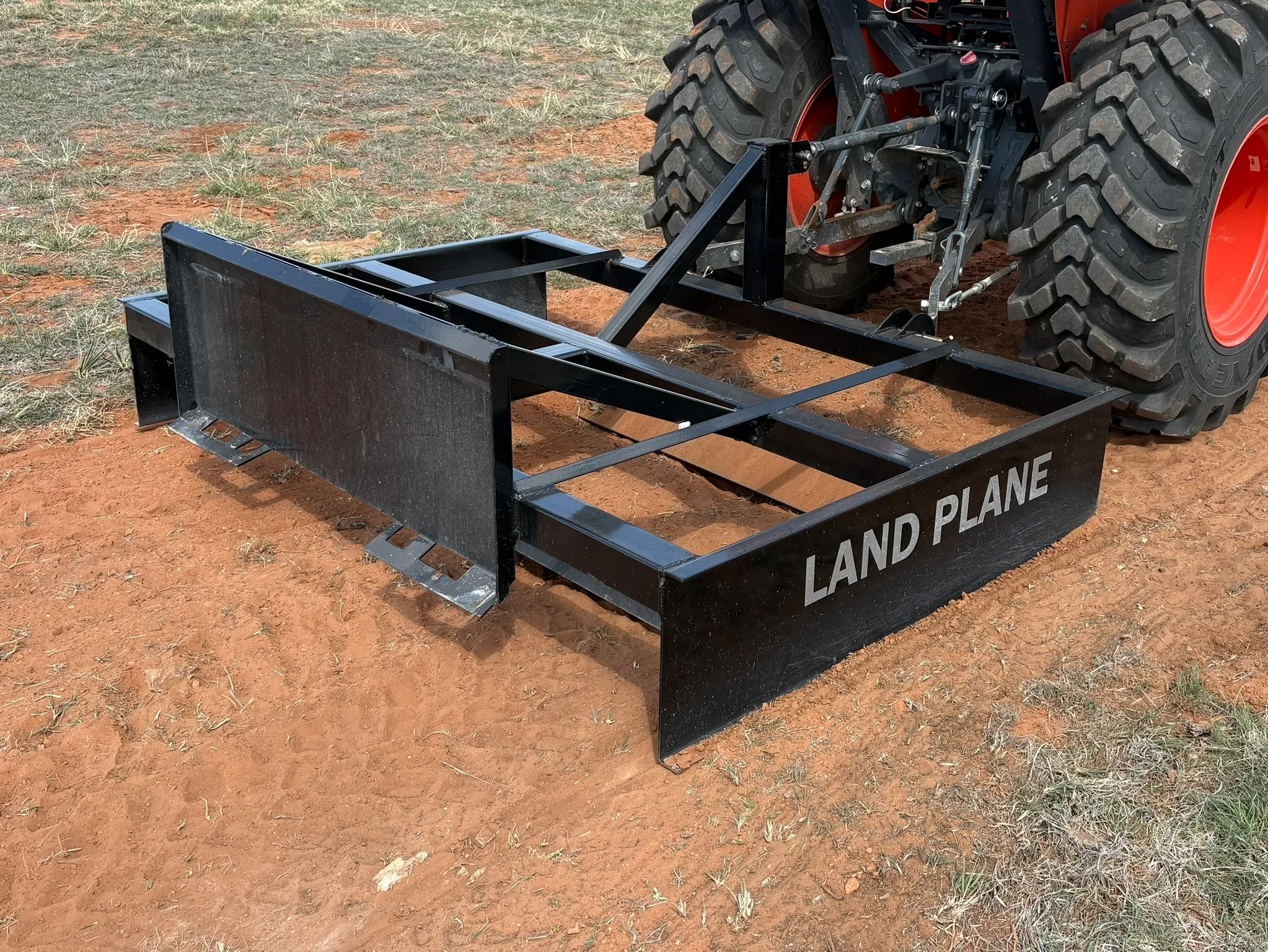 Tractor/skid steer land plane 72 inch
