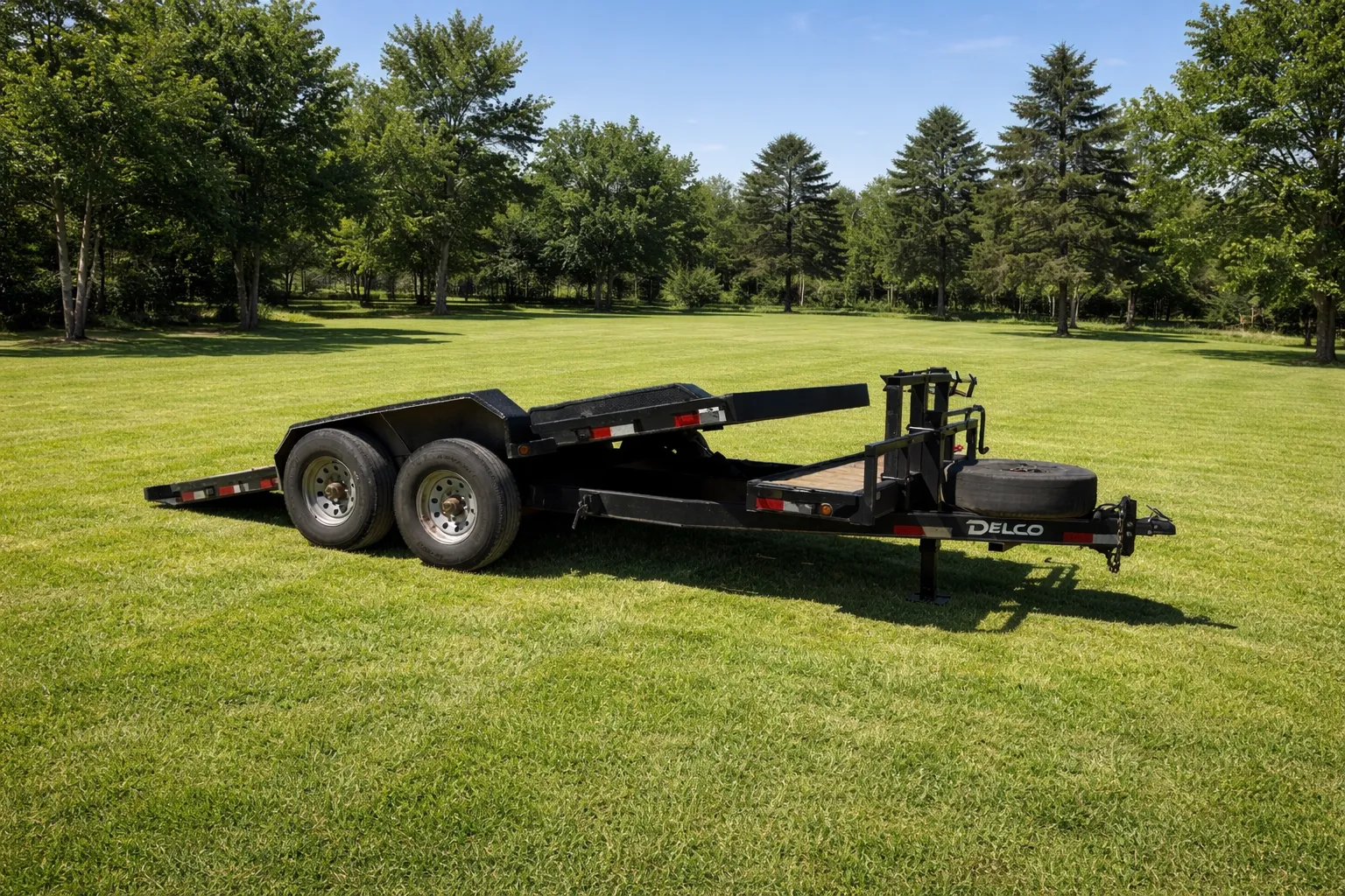 83 X 18 tilt deck trailer (CP 11k)