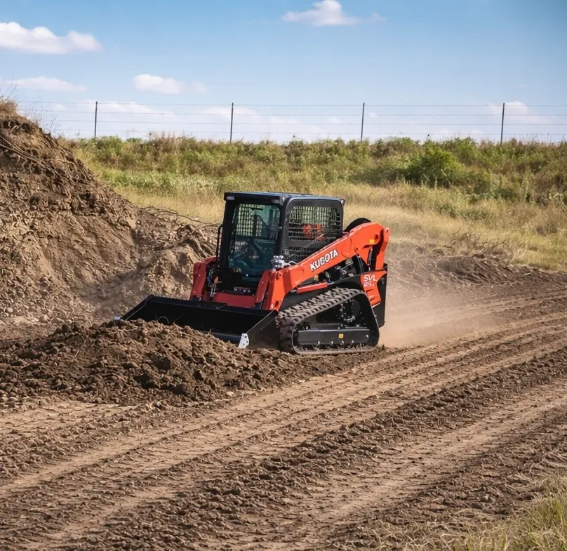 Kubota 65 HP skid steer/bobcat 