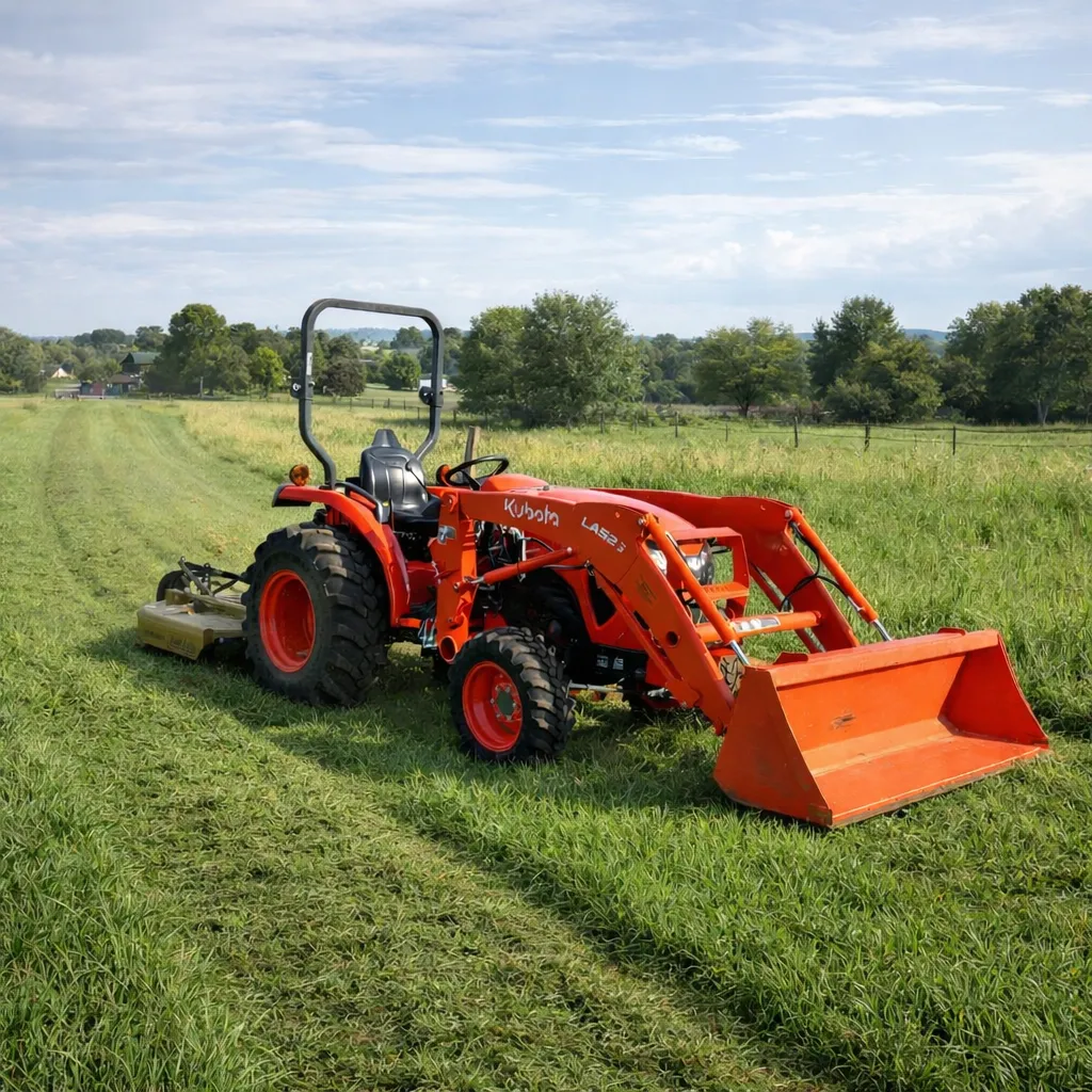  Tractor with 60'' shredder
