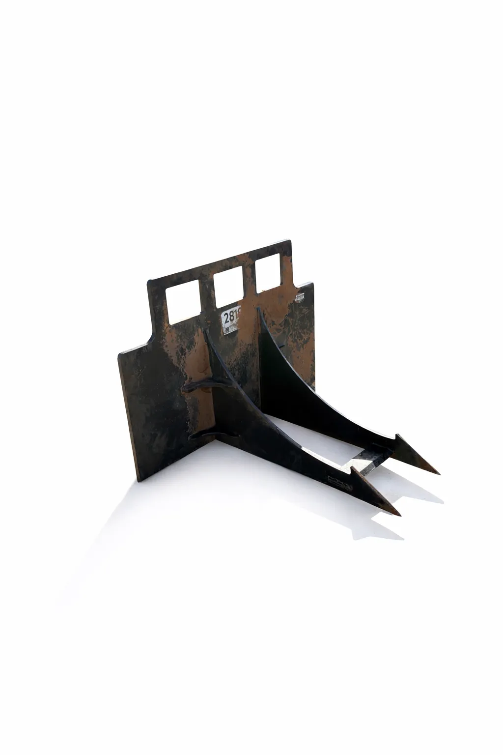 Skid steer/bobcat tree grubber attachment