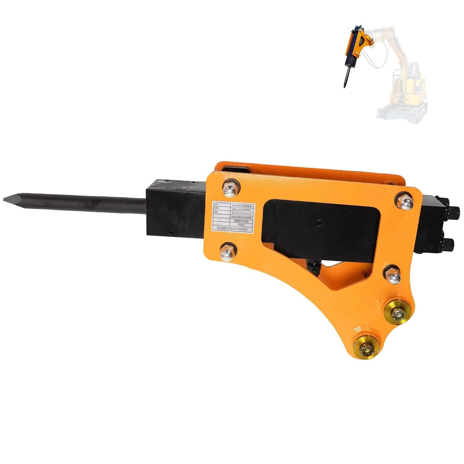Mini Excavator breaker hammer