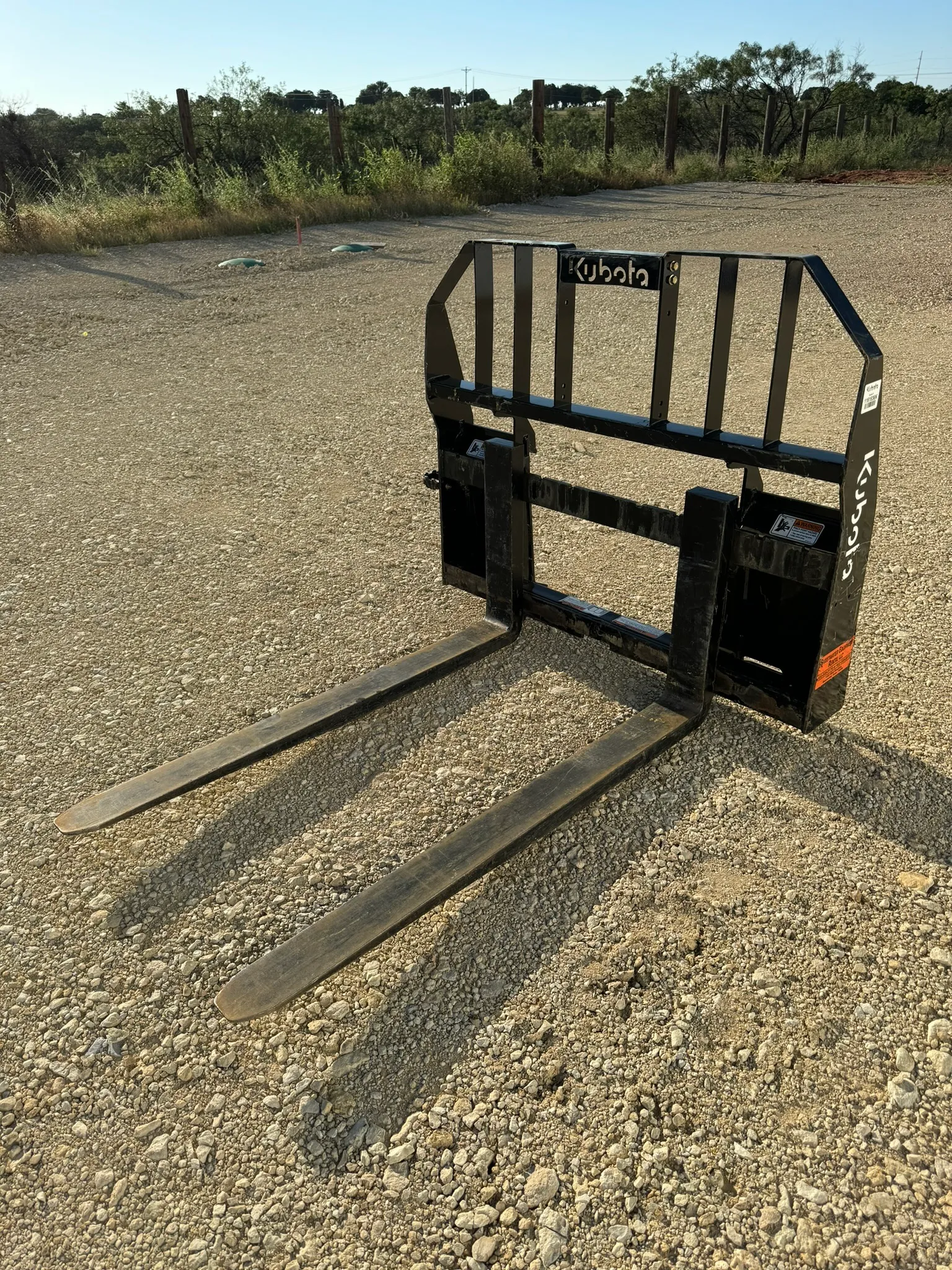 Skid loader forks 48''