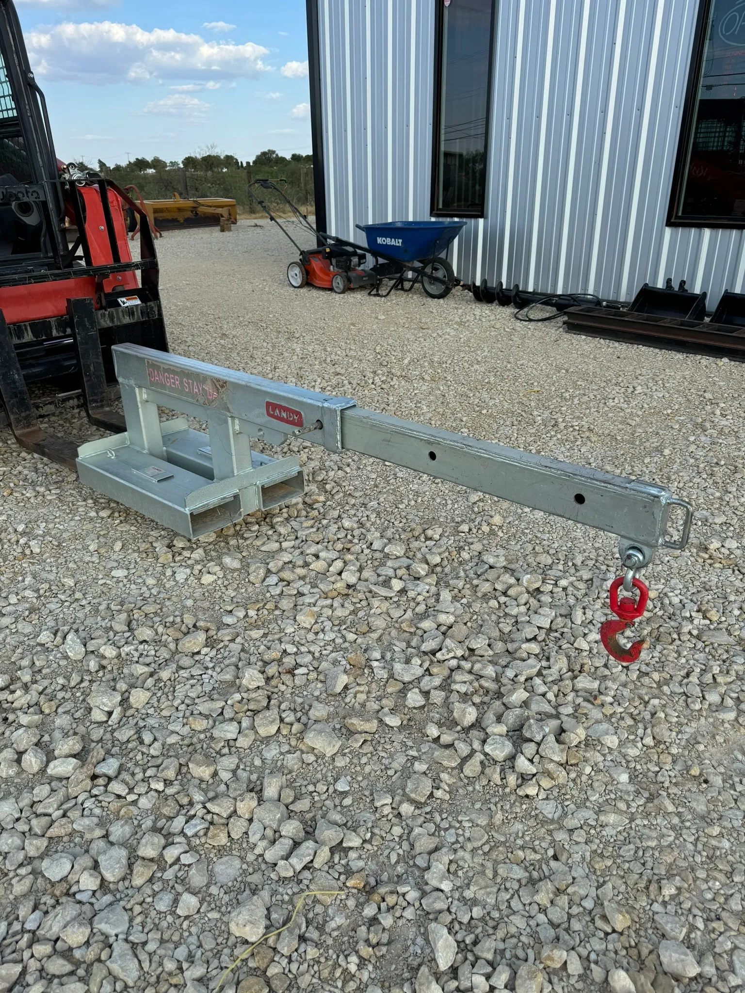 Boom extension 48-78 in (2k-5k lbs)