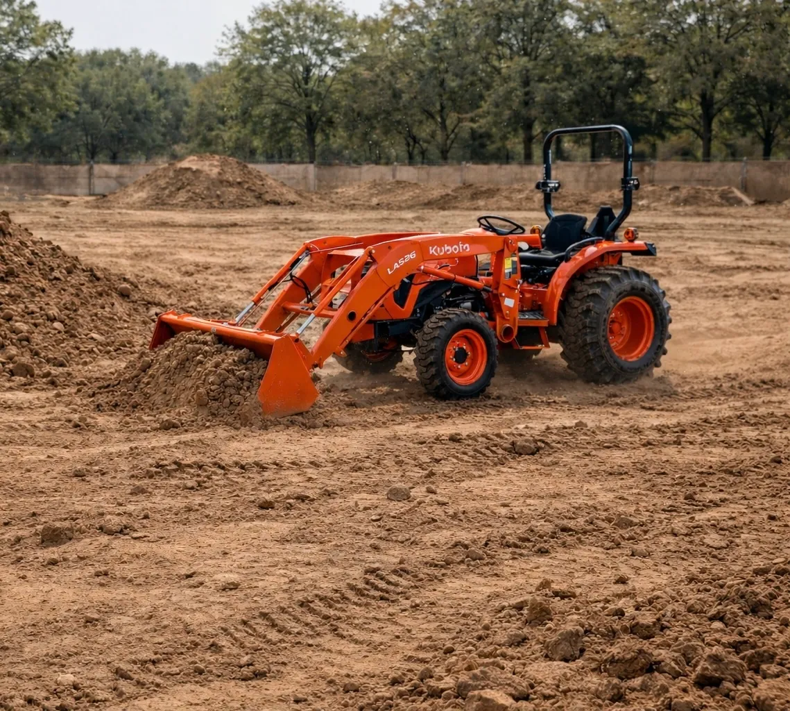 Tractor with front loader (37.5 hp)