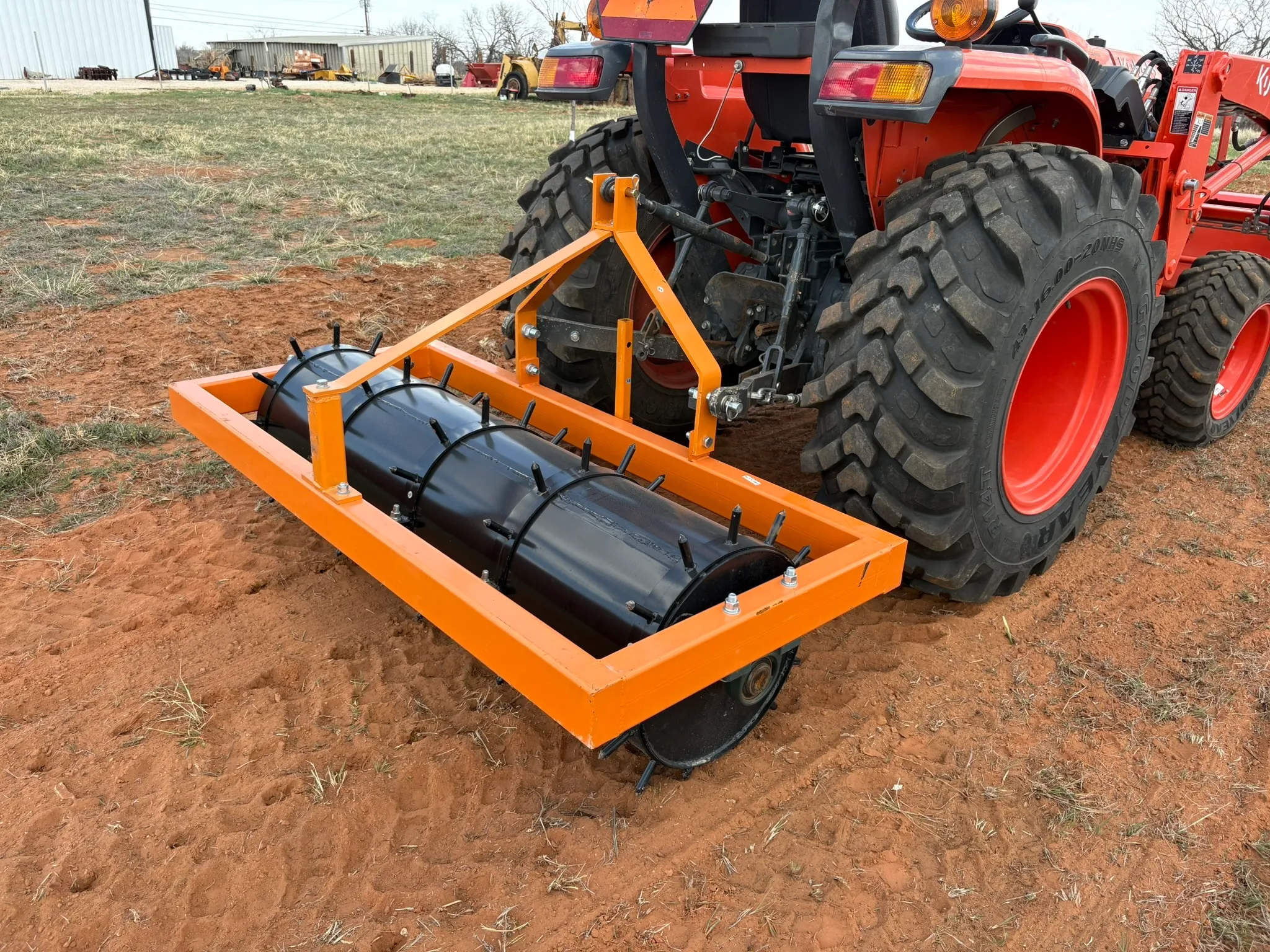 3-point 5-ft tractor cultipacker/aerator