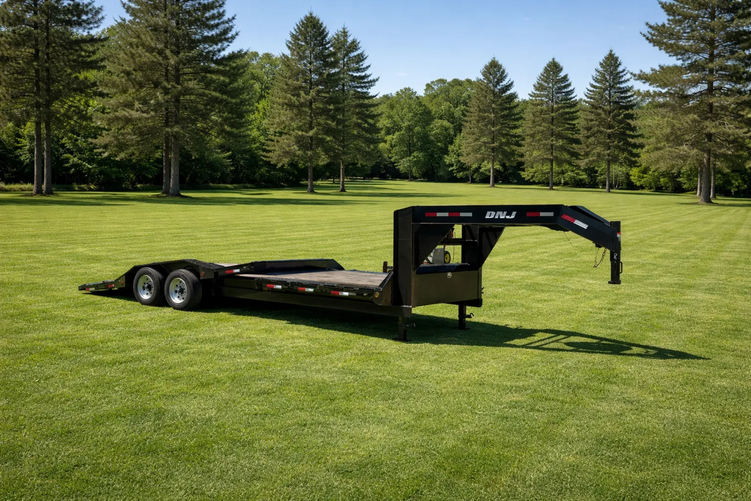 83-96'' X 24' Tilt deck Gooseneck (16' tilt) 