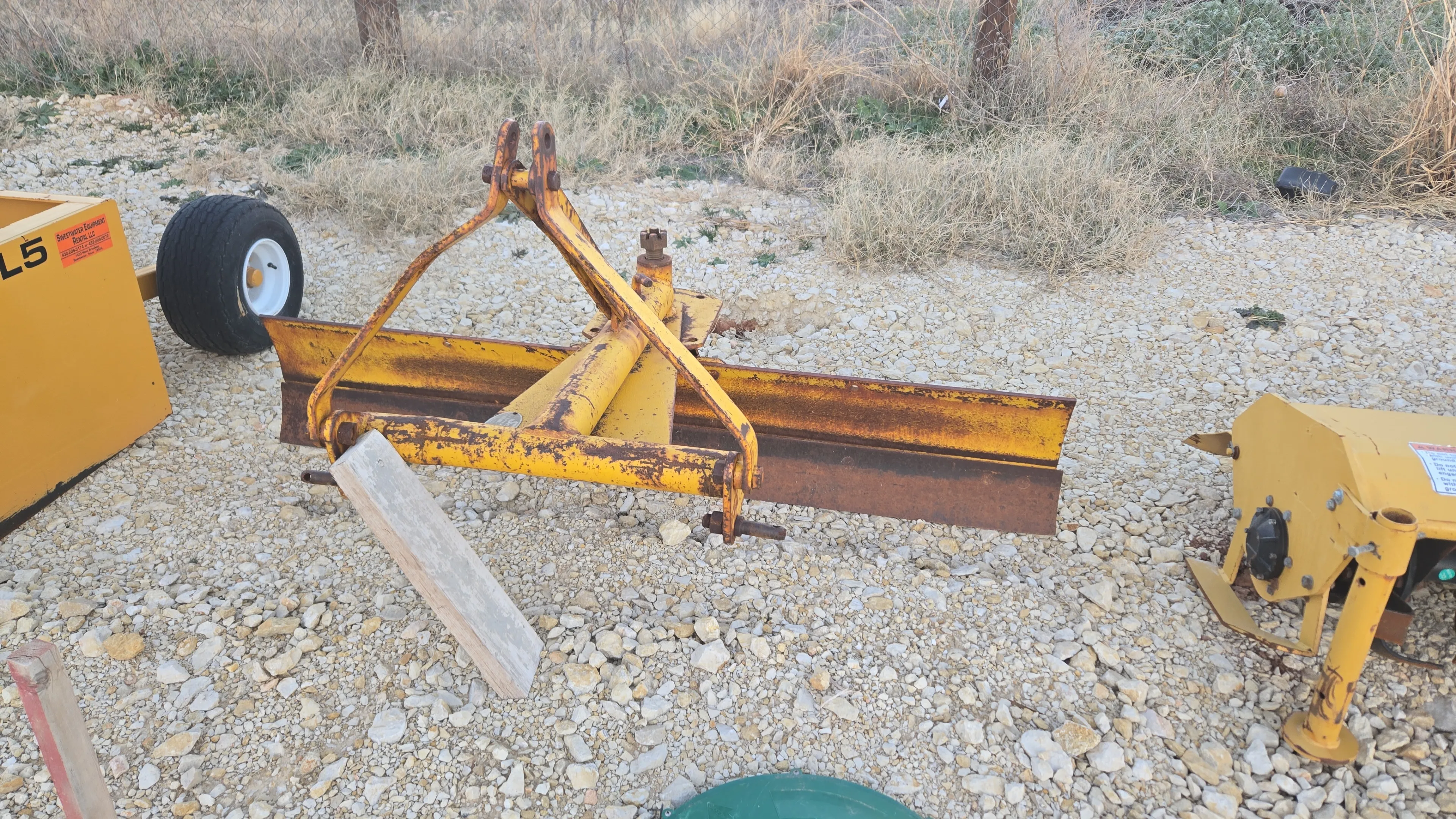 3 point tractor blade