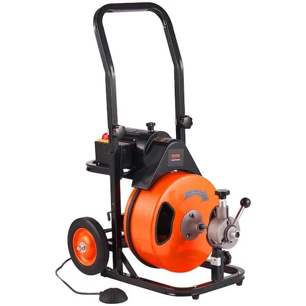  Drain Cleaning Machine 1/2 in. x 100 ft.
