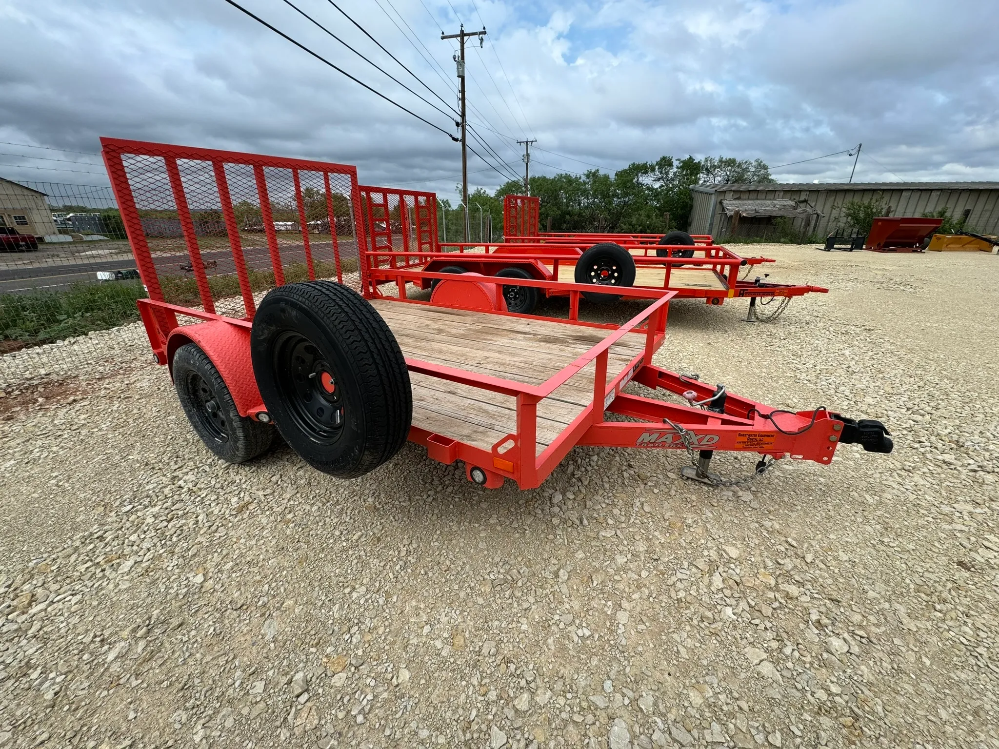 6 X 10 utility trailer (CP 2.4k)