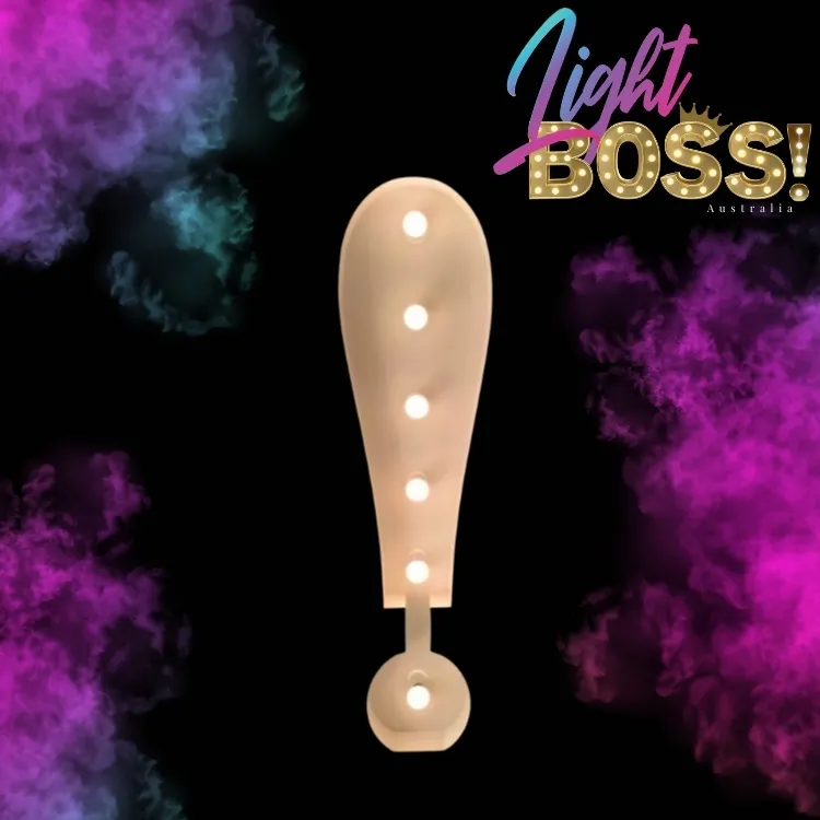 "!" 1.2m High LED Light Symbol