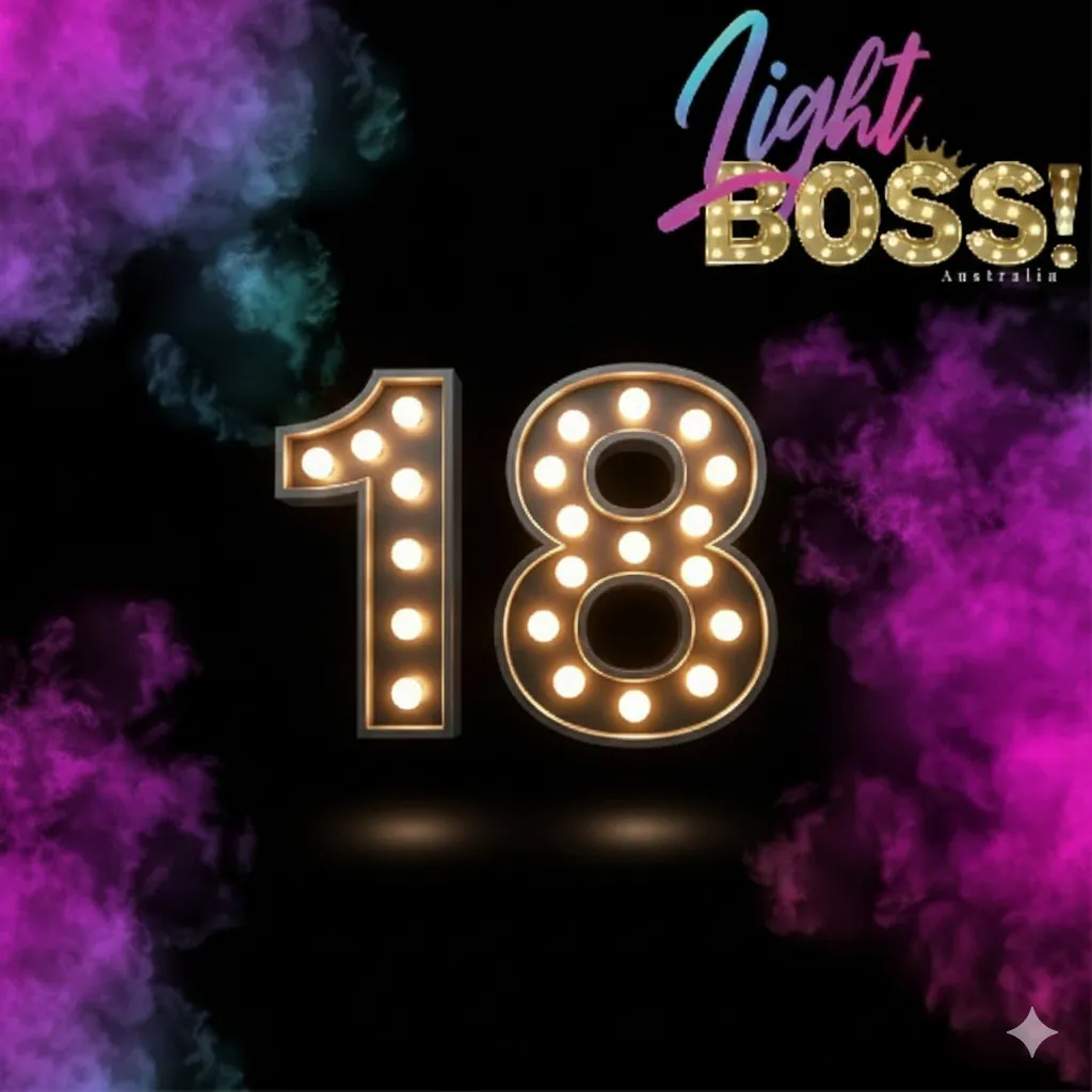 "18" 1.2m High LED Light Numbers