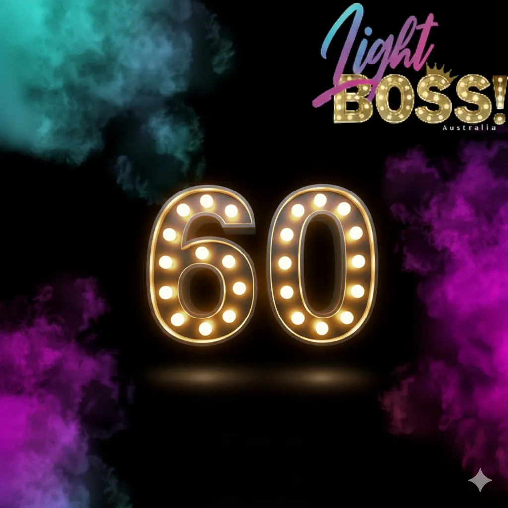 "60" 1.2m High LED Light Numbers