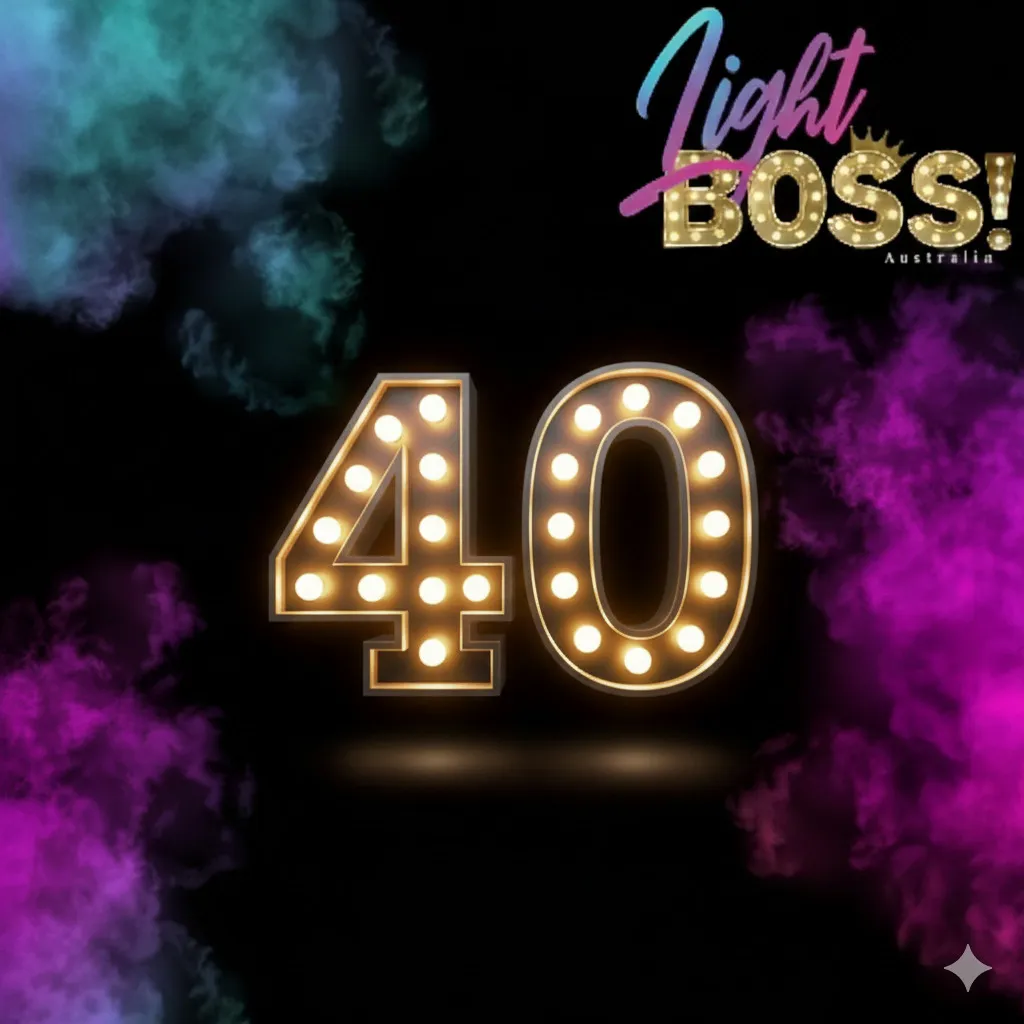 "40" 1.2m High LED Light Numbers