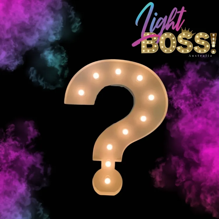 "?" 1.2m High LED Light Symbol