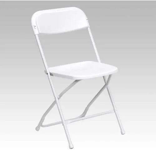 White Folding Chair