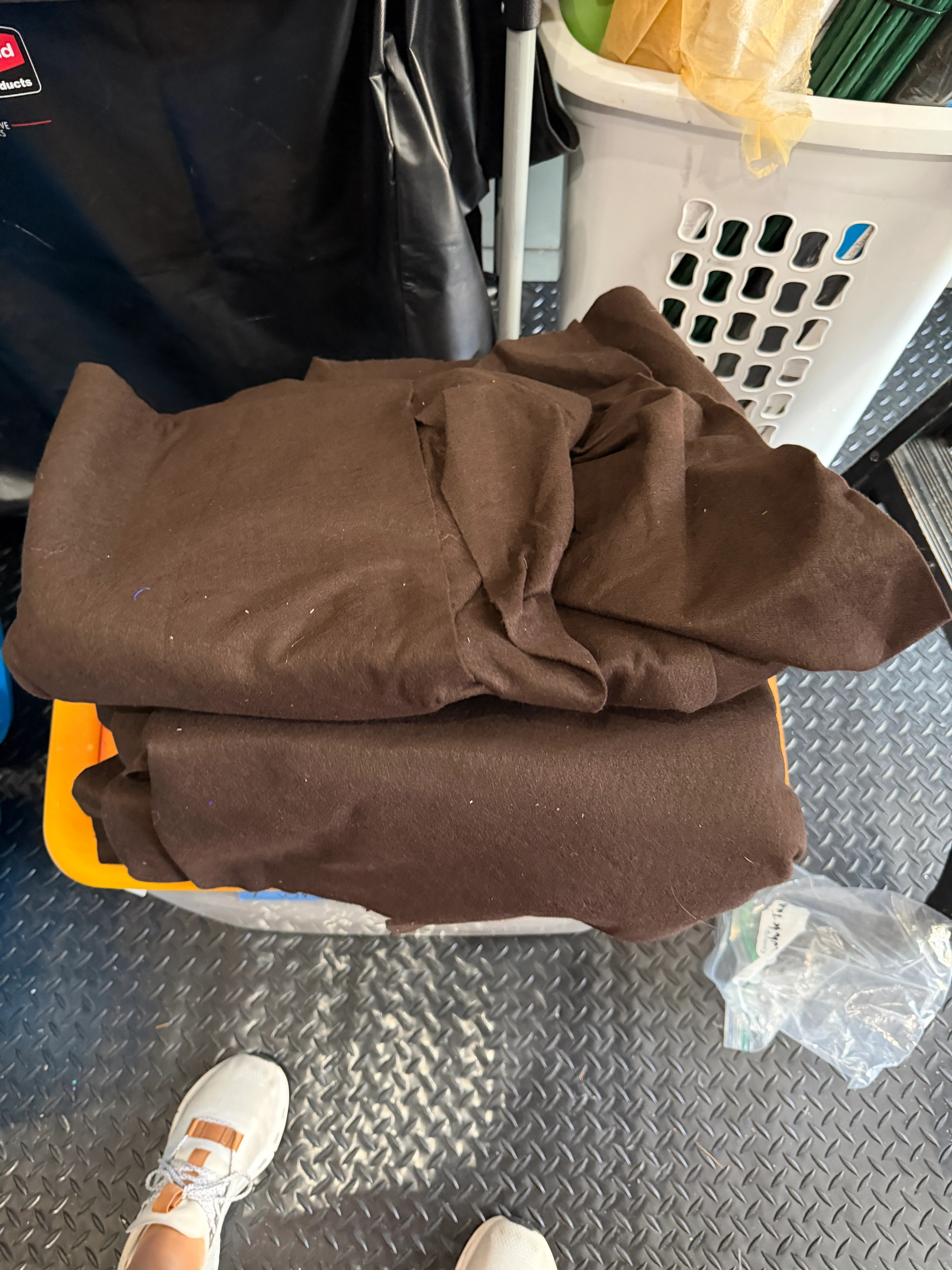 Brown Felt Material