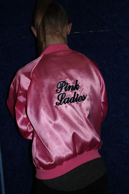 Satin Pink Ladies Jacket - MA