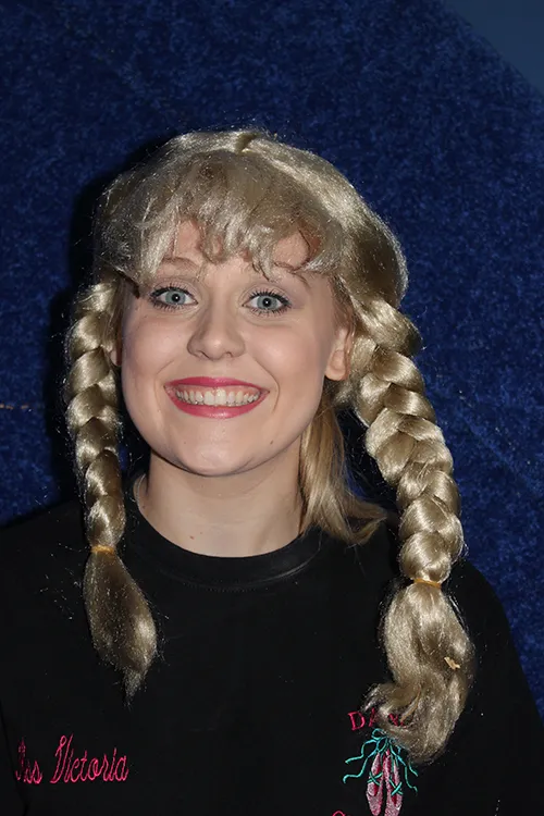 Blonde Pigtail Wig