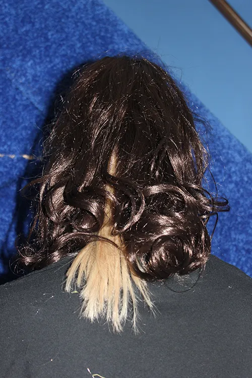Brown Curly Wig