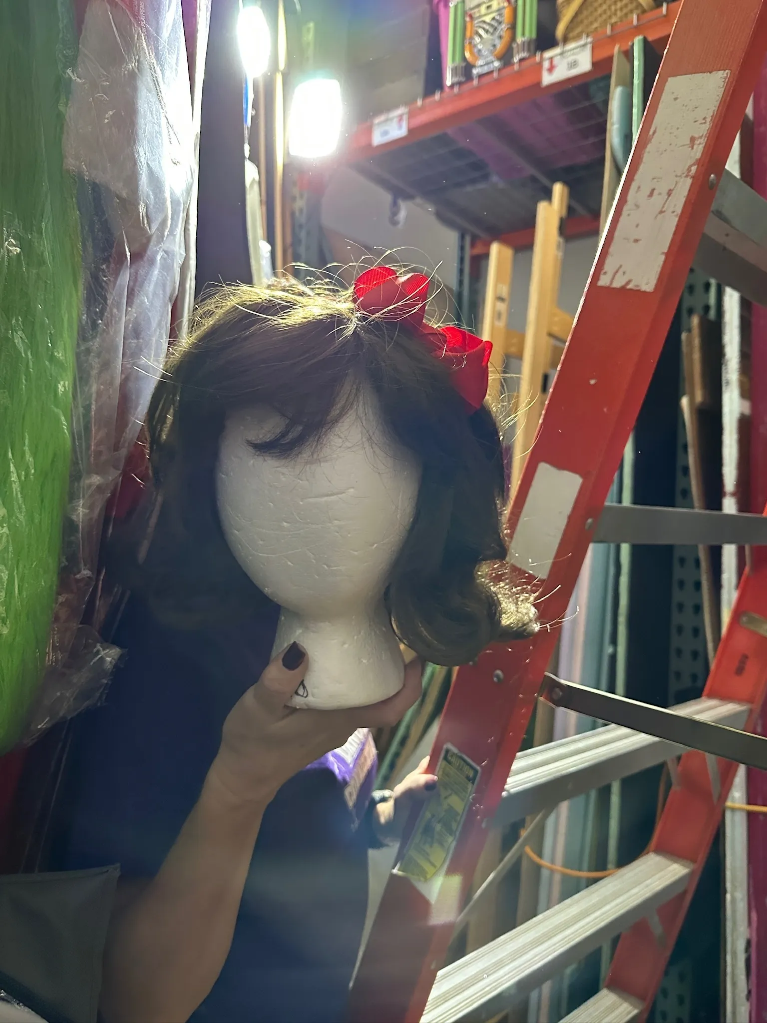 Brown Hair Wig 60's