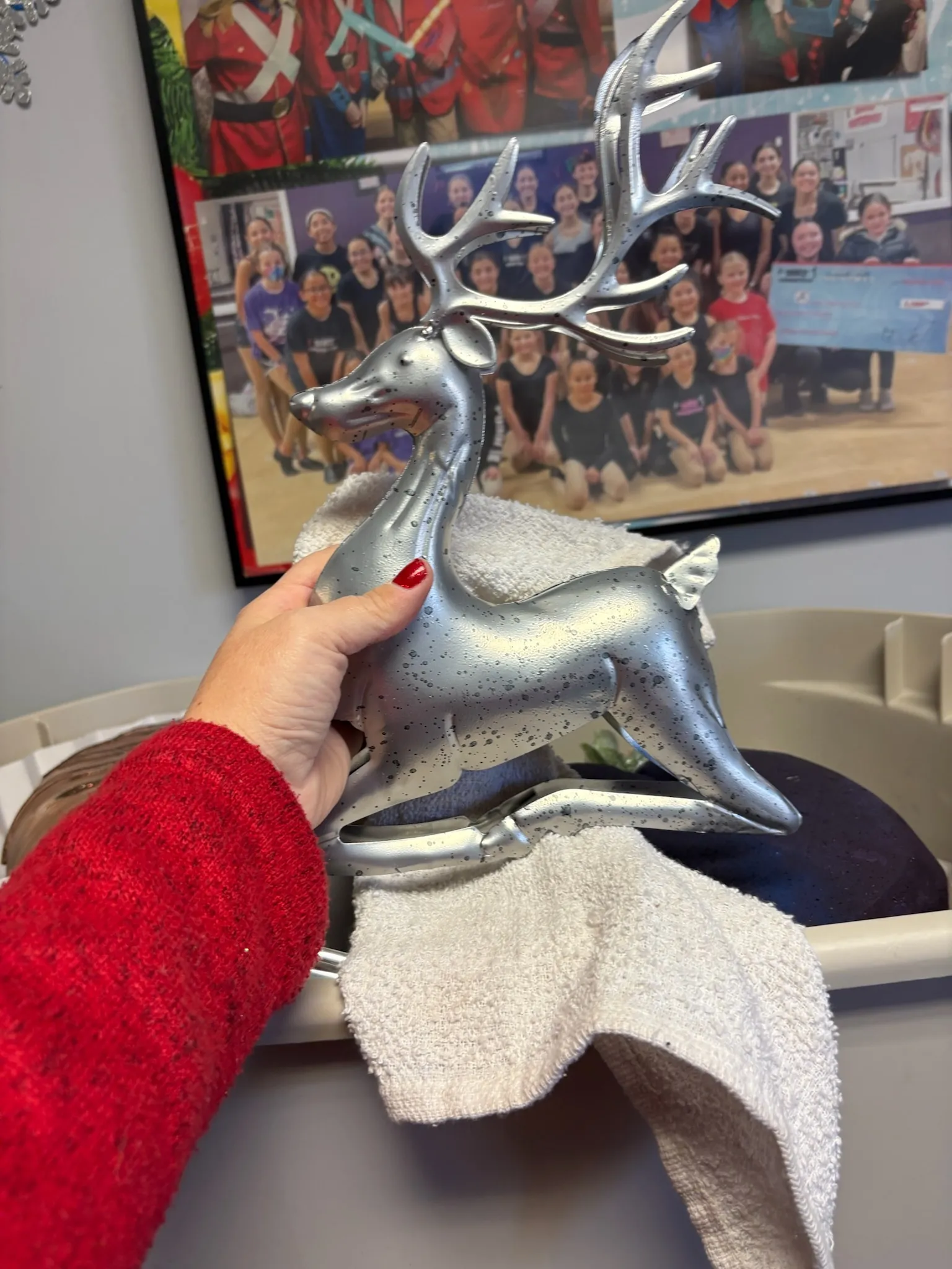 Silver Reindeer
