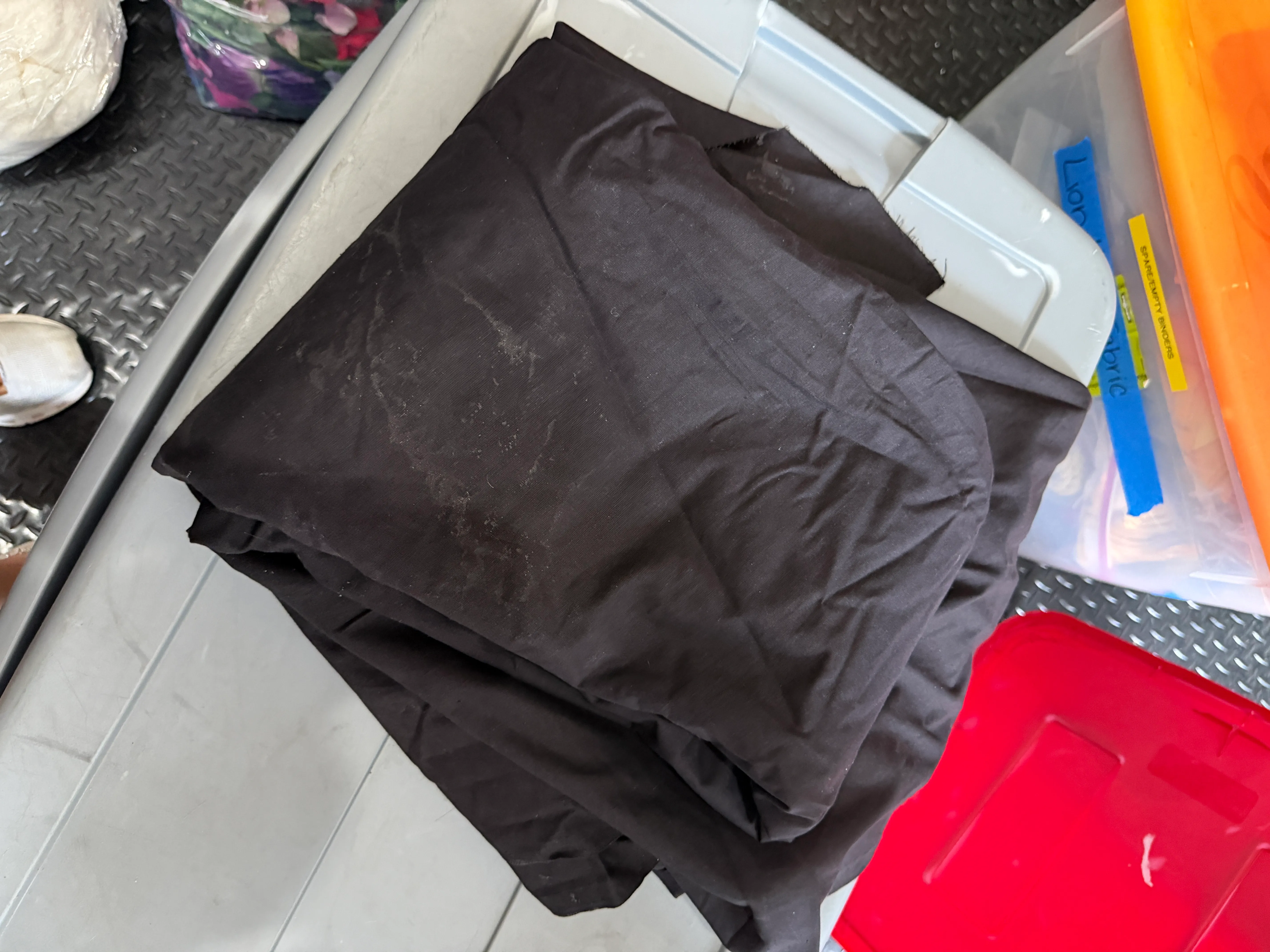 Black Cotton Material