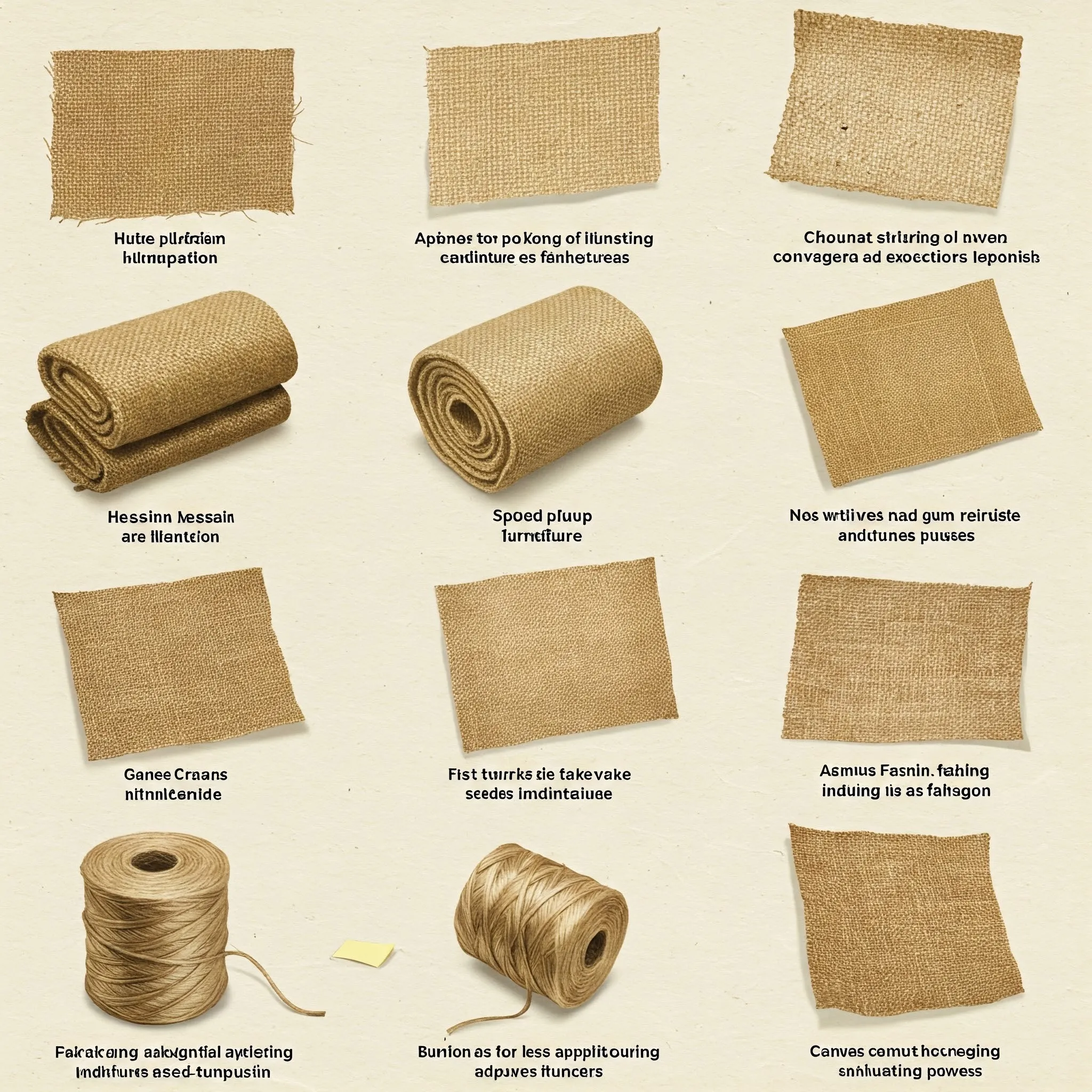 White Cloth (Burlap Type)