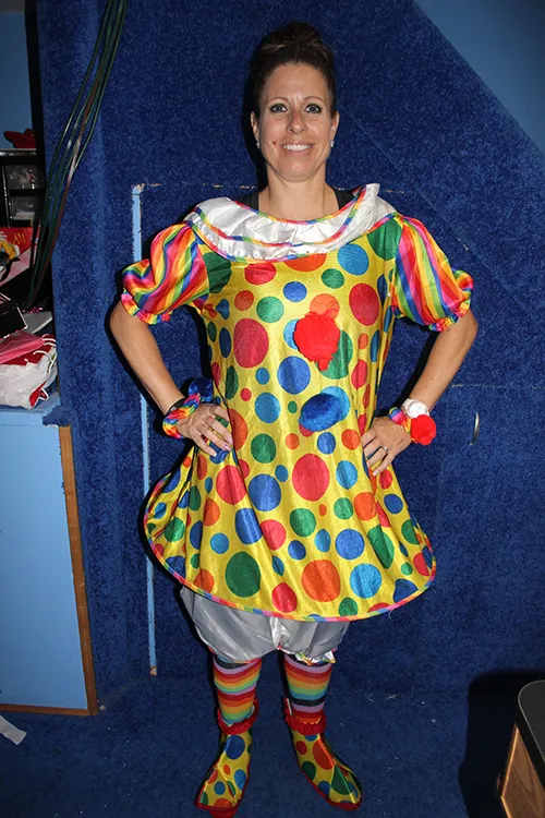 Polka Dot Clown Dress