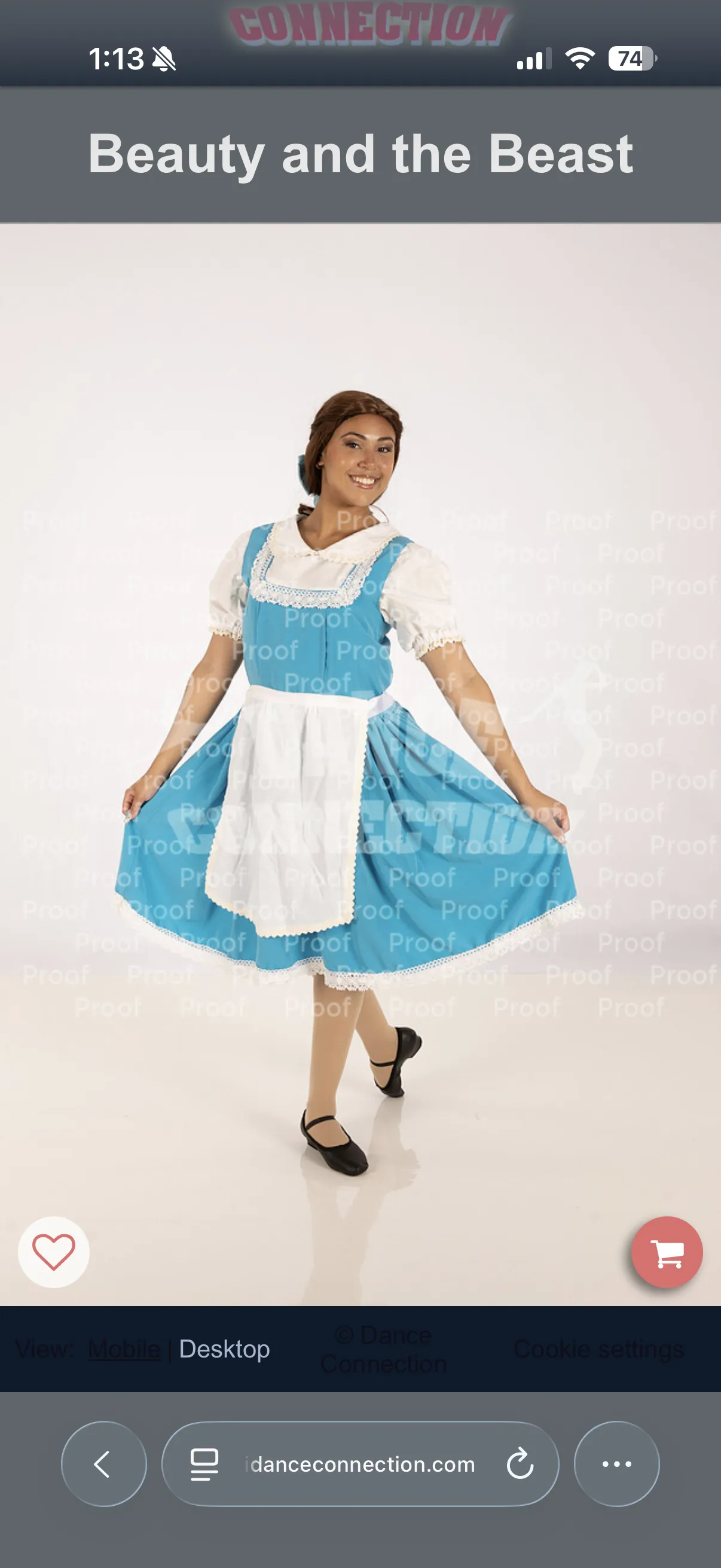 Blue Belle Dress