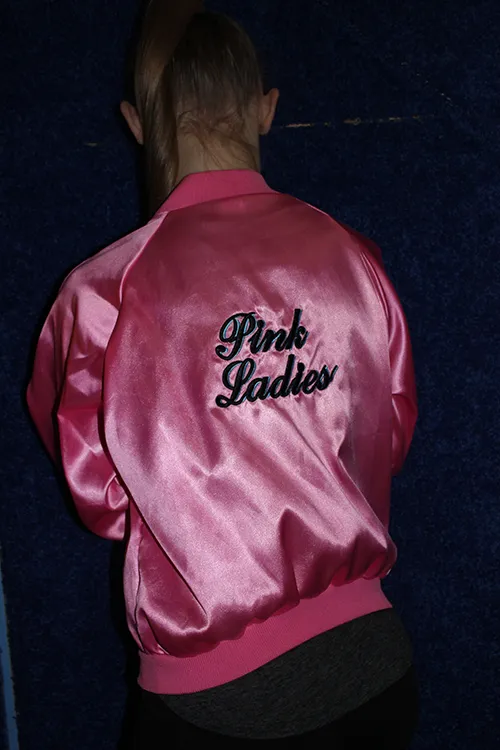 Satin Pink Ladies Jacket - XLA