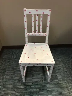 White chair