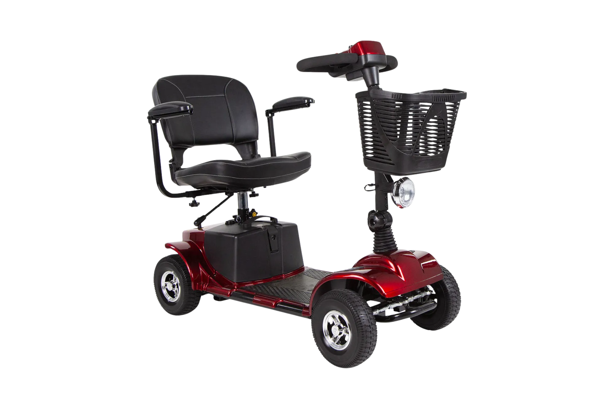 4 Wheel Red Vive Mobility Scooter