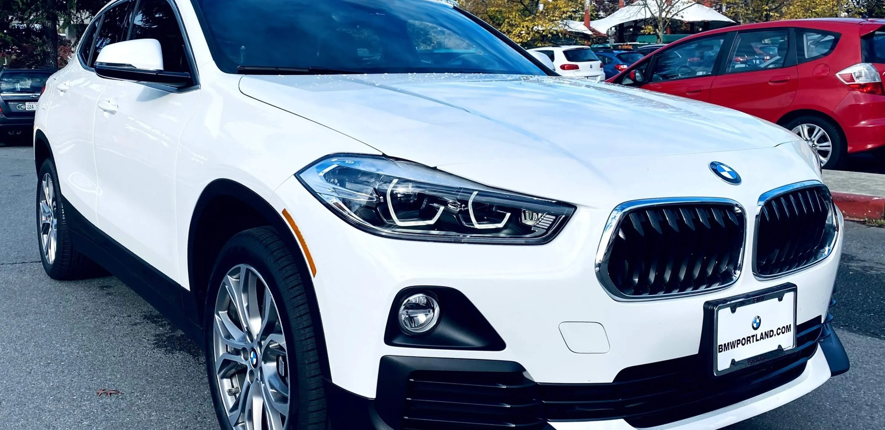 2018 White BMW X2 Xdrive