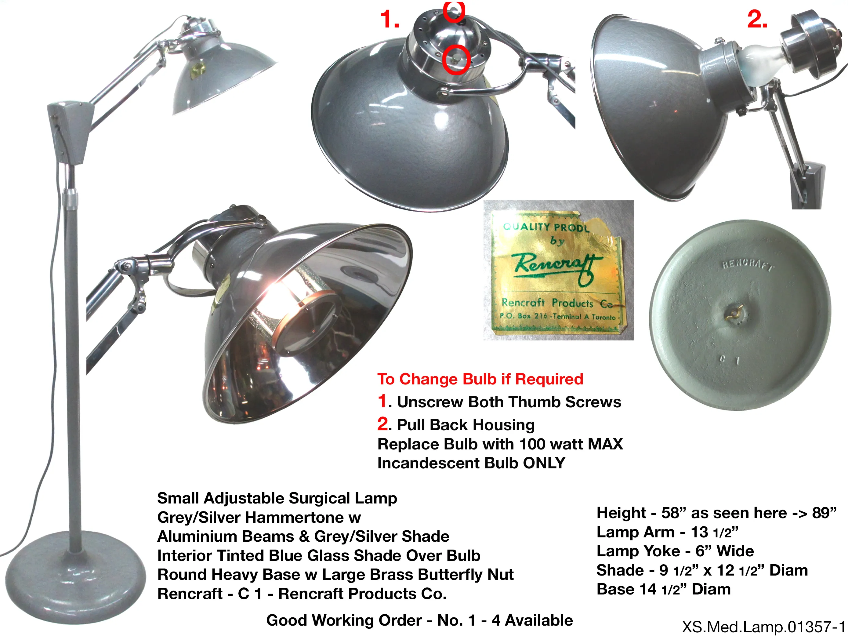 Rencraft Surgical Light #1