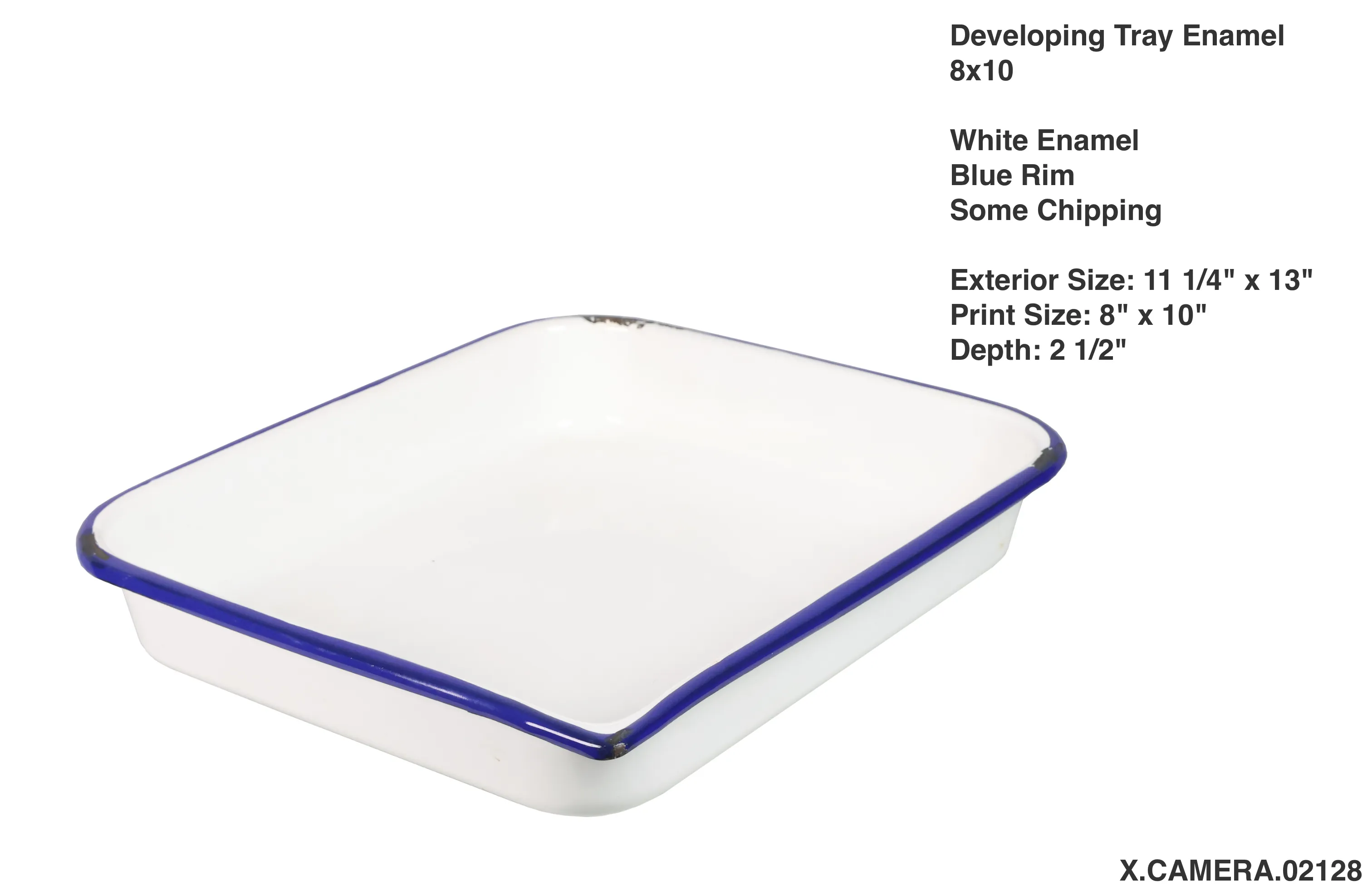 Developing Tray 8x10 Enamel