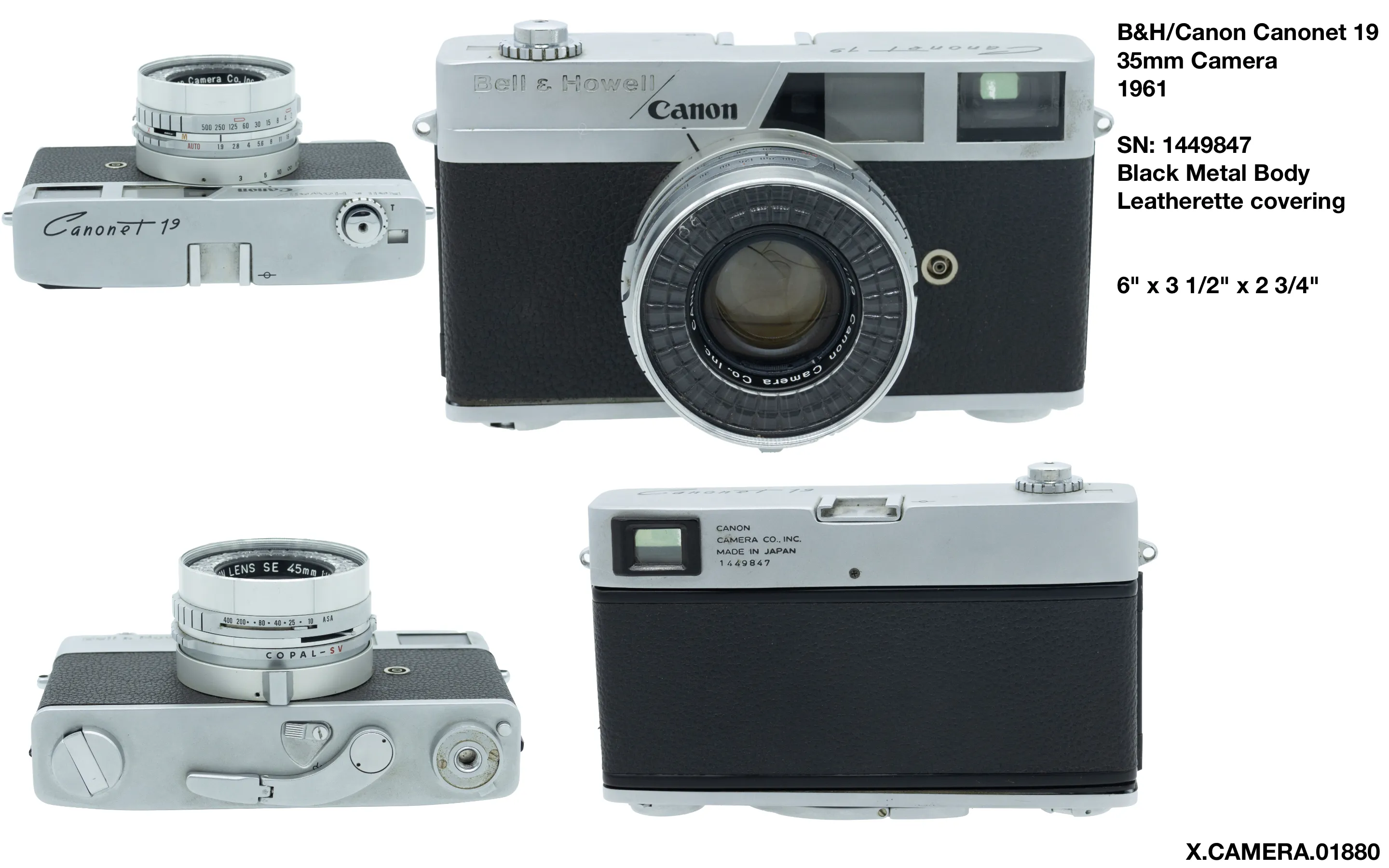 B&H/Canon Canonet 19