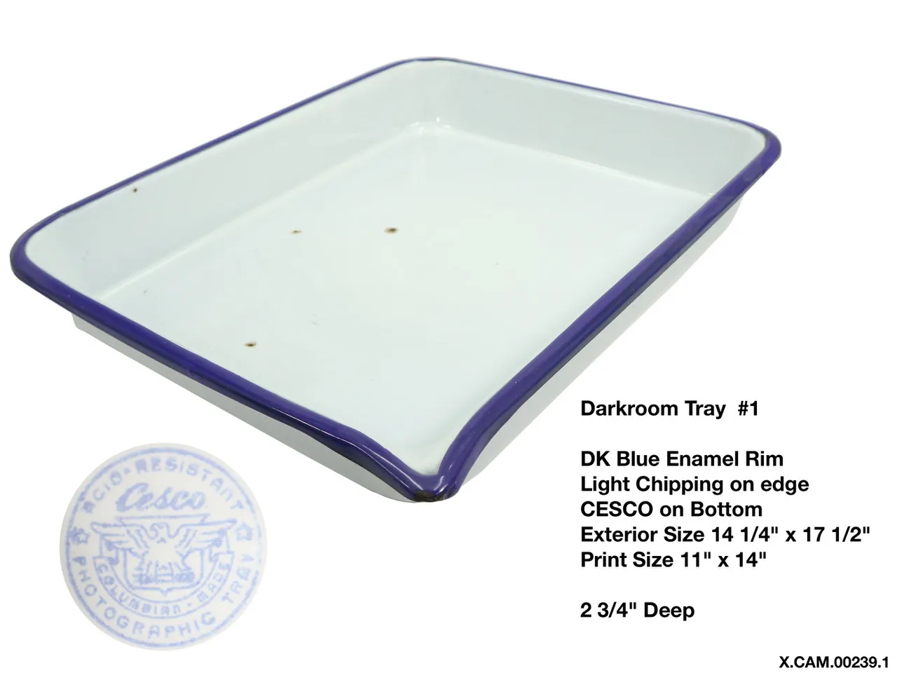 Developing Tray Enamel 11x14 1 of 3