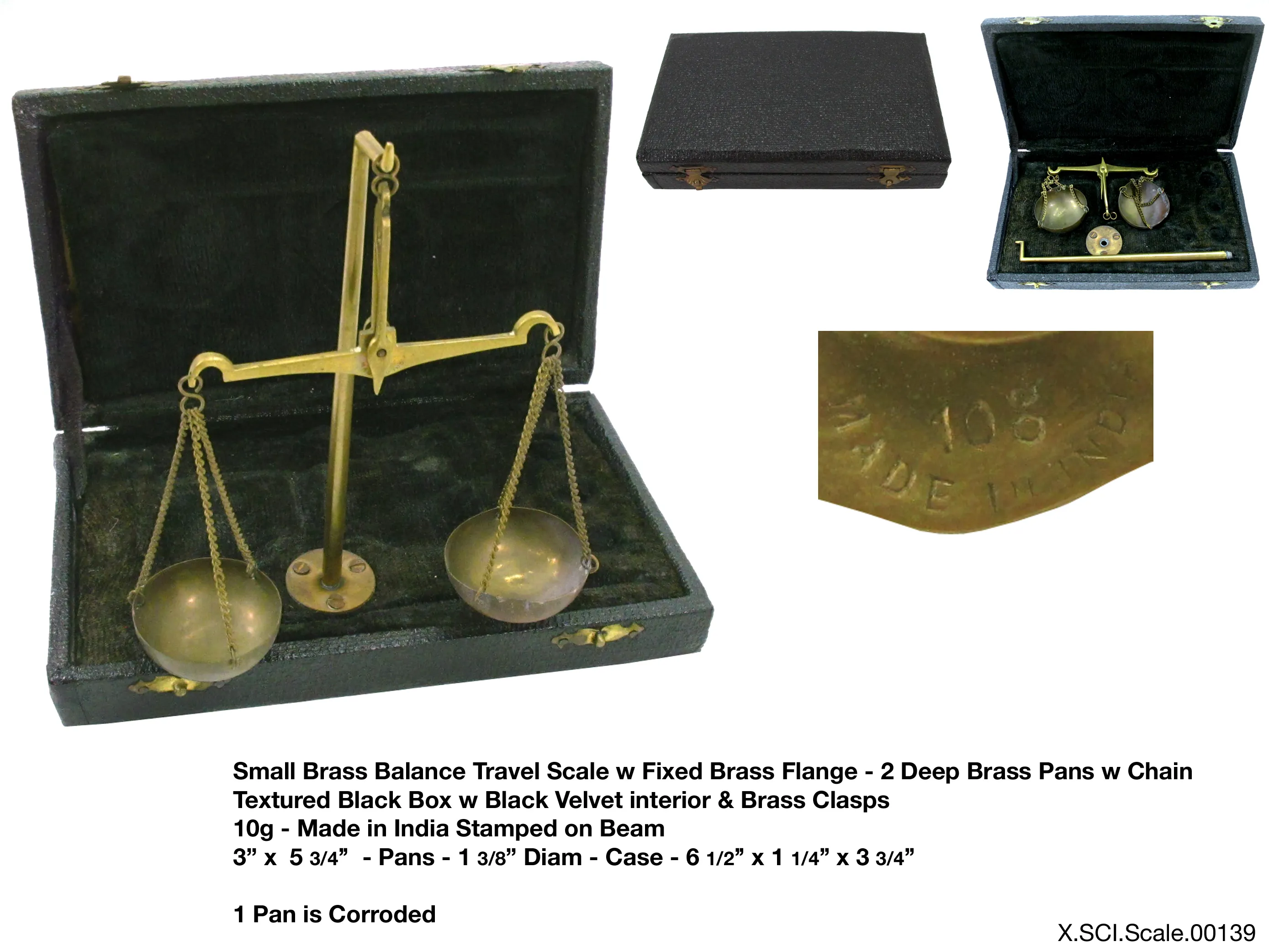 Travel Scale Brass #1
