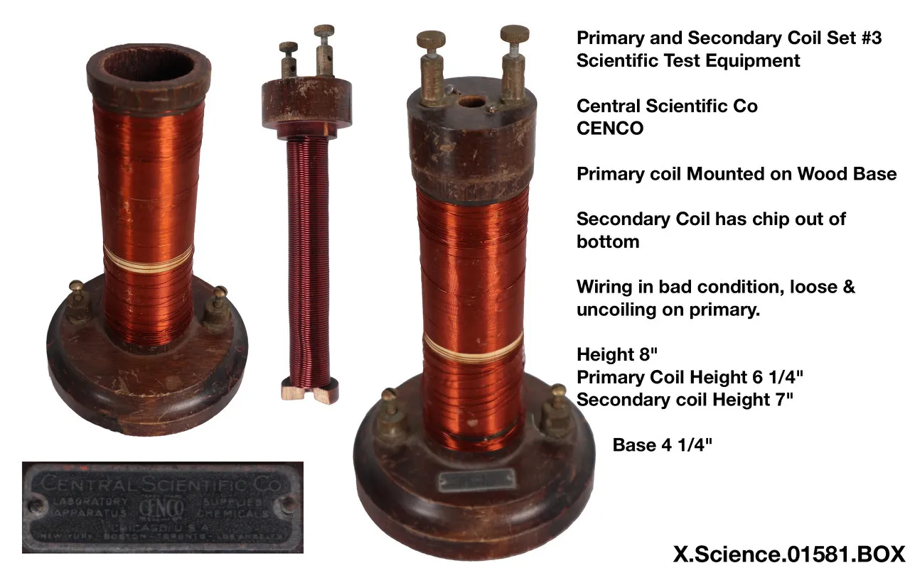 Cenco Transformer Coil Set #3