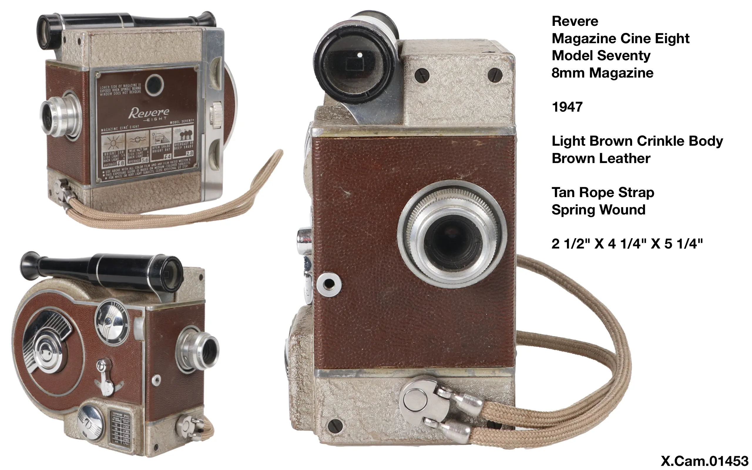Revere Magazine Cine Eight Model 70