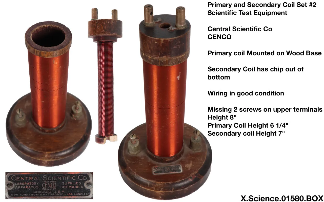 Cenco Transformer Coil Set #2